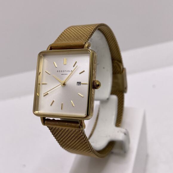 Rosefield NYC Box Watch Works New Battwry Luxury Watch main image 8